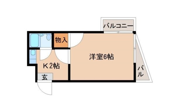 クリーンハイツの物件間取画像